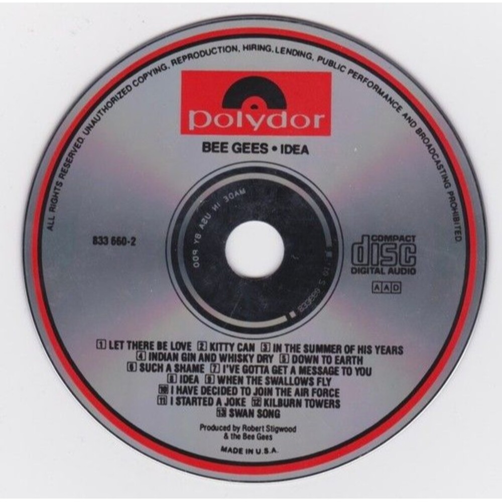 Idea by Bee Gees (CD, Sep-1997, Polydor) - Picture 3 of 3